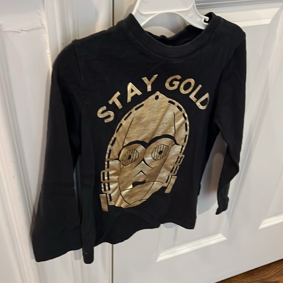Great condition, Gap Star Wars long sleeve T-shirt,  size 5t - Picture 6 of 6